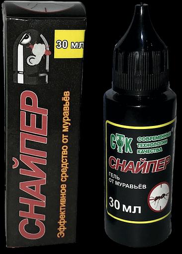 Средство от муравьев «Снайпер» 30 мл, по 48 штук в коробке (опт) фото 1
