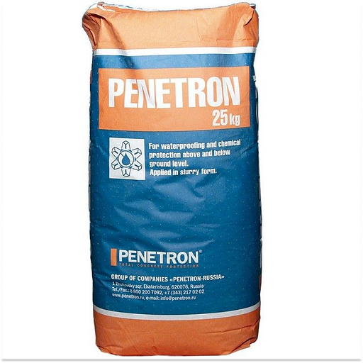 Гидроизоляция «Пенетрон» проникающий мешок 25 кг опт фото 1
