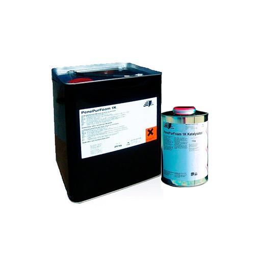 Однокомпонентная гидроактивная инъекционная полиуретановая смола «PenePurFoam 65» 20 кг опт фото 2