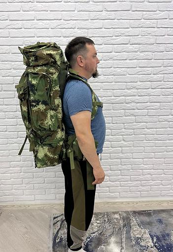 Рюкзак тактический водоотталкивающая ткань 100 л опт фото 3