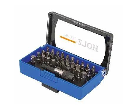 Бит жинағы BIT-BOX SL/PH/PZ/TORX/HEX 32 дана HOLZTECHNIC фото 1