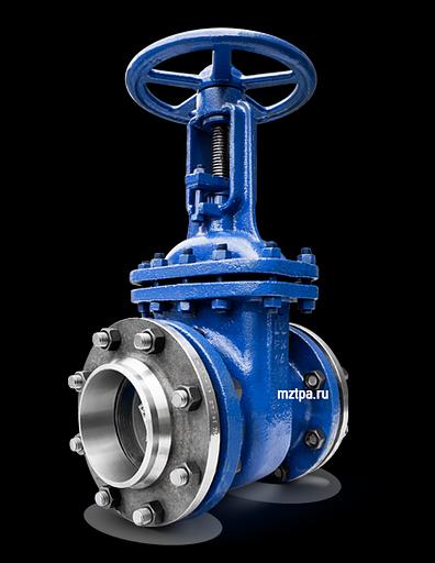 Задвижка стальная клиновая 30лс41нж Ру16 Ду80 фото 1