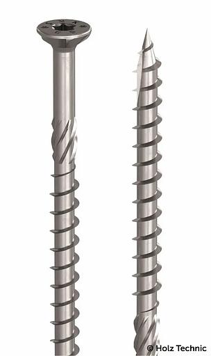 Өздігінен бұрап тұратын бұранда HOLZ TECHNIC 4,5 x 50 мм 200 дана. фото 2