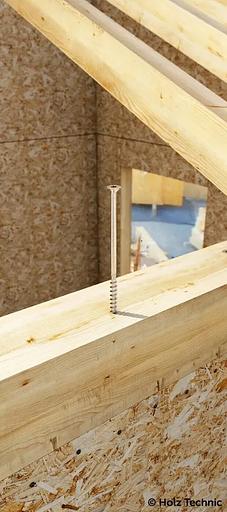 Өздігінен бұрап тұратын бұранда HOLZ TECHNIC 4,5 x 50 мм 200 дана. фото 3