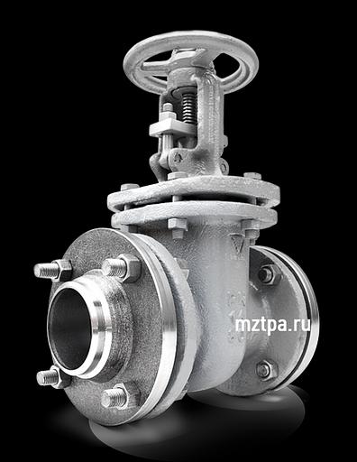 Задвижка стальная клиновая 30с41нж Ру16 Ду150 газовая фото 1