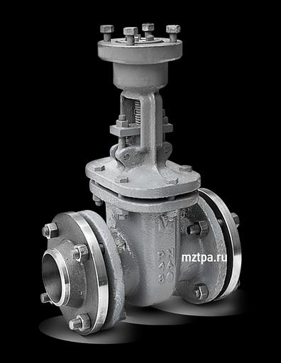 Задвижка стальная клиновая 30с941нж Ру16 Ду100 газовая фото 1