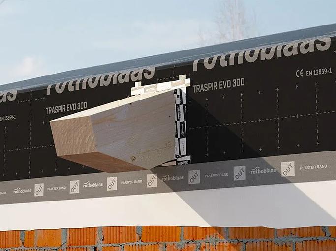 Монтаж таспасы Rothoblaas FLEXI100 100 мм x 25 м фото 3