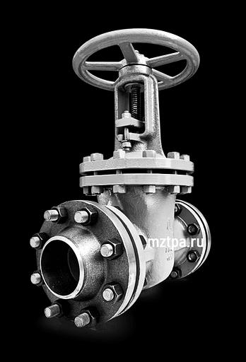 Задвижка стальная клиновая 30с15нж Ру40 Ду150 газовая фото 1