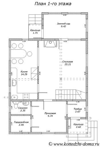 Коттедж 156 м² РП-211 под заказ фото 4