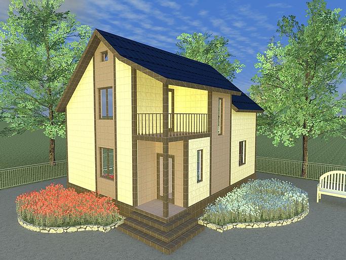 Коттедж 144 м² РП-209 под заказ фото 1