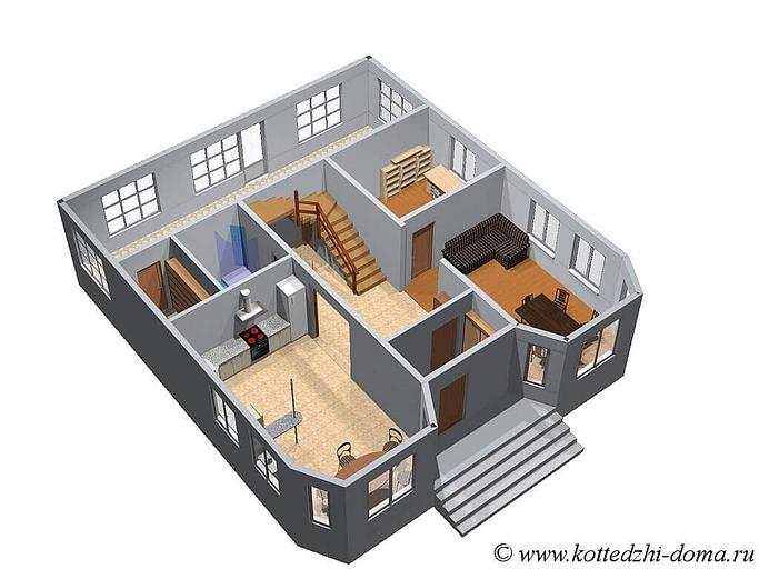 Коттедж 270 м² РП-311 под заказ фото 4