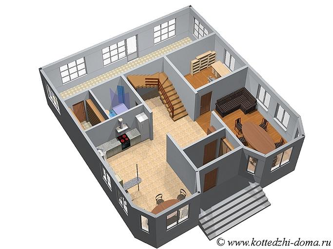 Коттедж 425 м² РП-314 под заказ фото 3