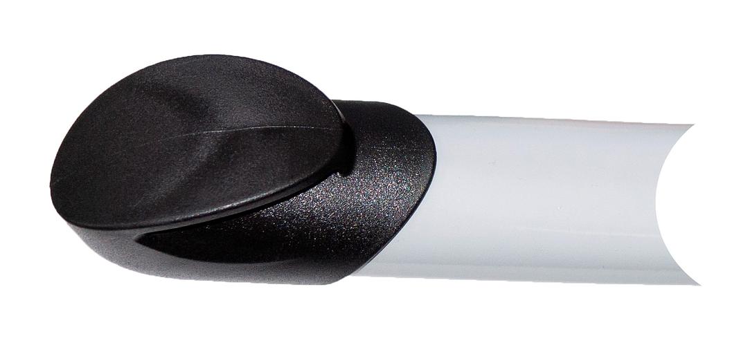 Угловой пластиковый наконечник для труб диаметром 32 мм Опт фото 2