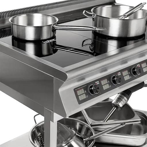 Плита индукционная настольная 6 конфорок Кобор I7-6T фото 10