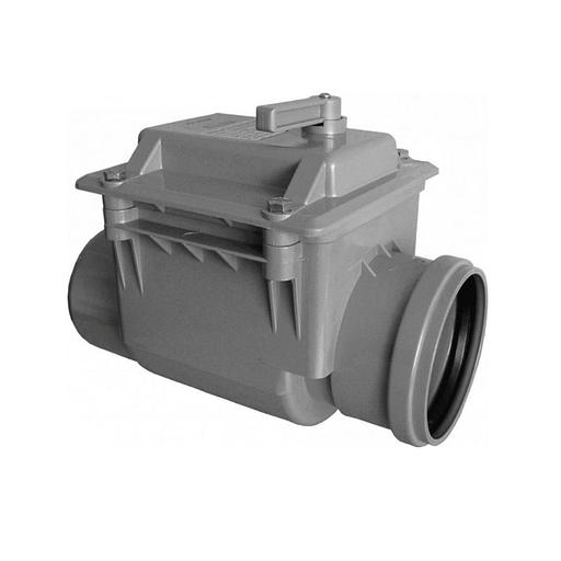 Клапан обратный поворотный с ревизионным окном фото 1