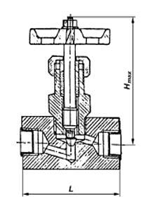 Клапаны запорные (вентили) игольчатые фото 2