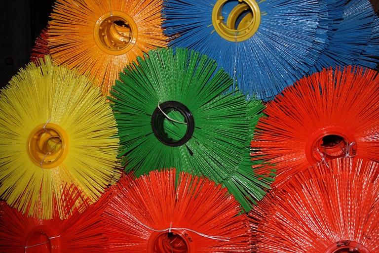 Щетка дисковая 120мм х 550мм фото 1