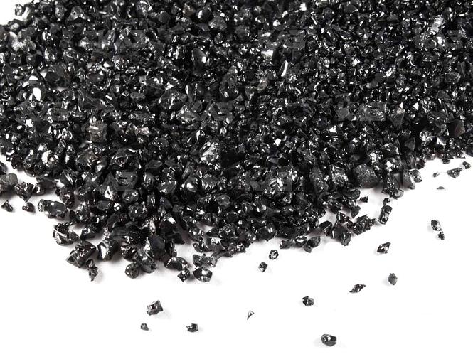 Абразивный шлаковый песок, фракций «Крупная» 0,8–2,5 мм фото 1