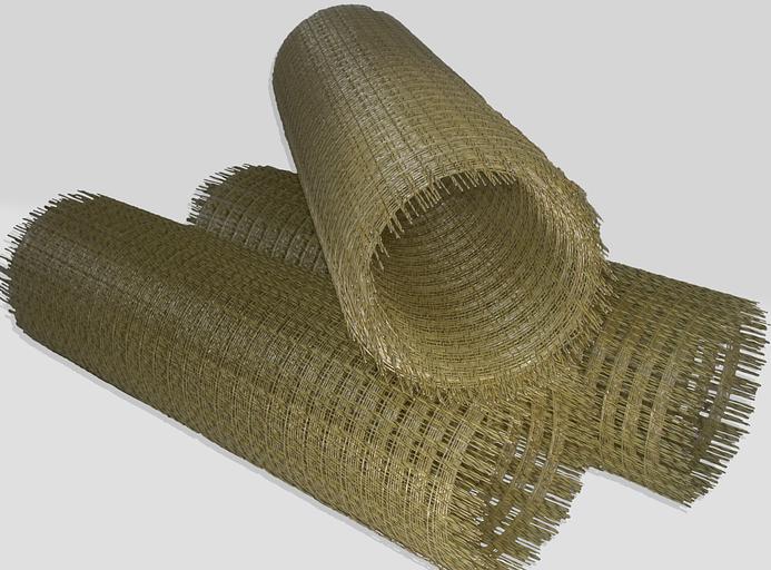 Композитная кладочная сетка Ф 3 мм 1,5х20 фото 1