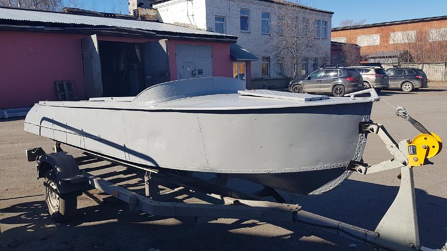 Услуги по порошковой покраске лодок с предварительной пескоструйной обработкой фото 2
