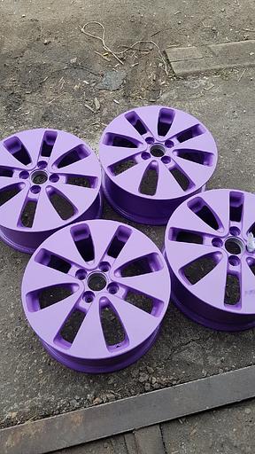 Услуги по порошковой покраске дисков фото 1