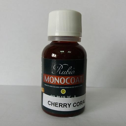 Масло Rubio Monocoat Oil Plus 2C component A, Cherry Coral, 20 ml фото 1