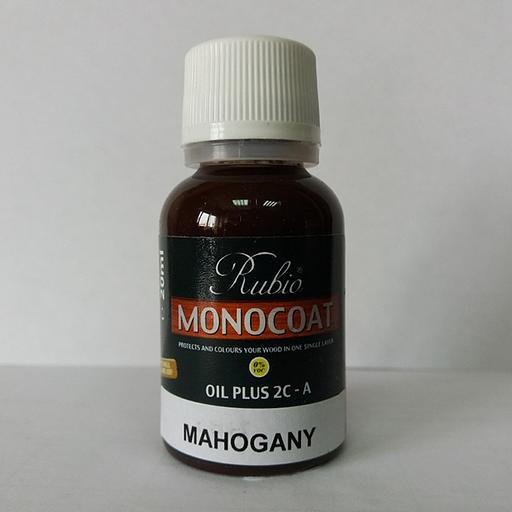 Масло Rubio Monocoat Oil Plus 2C component A, Mahogany, 20 ml фото 1