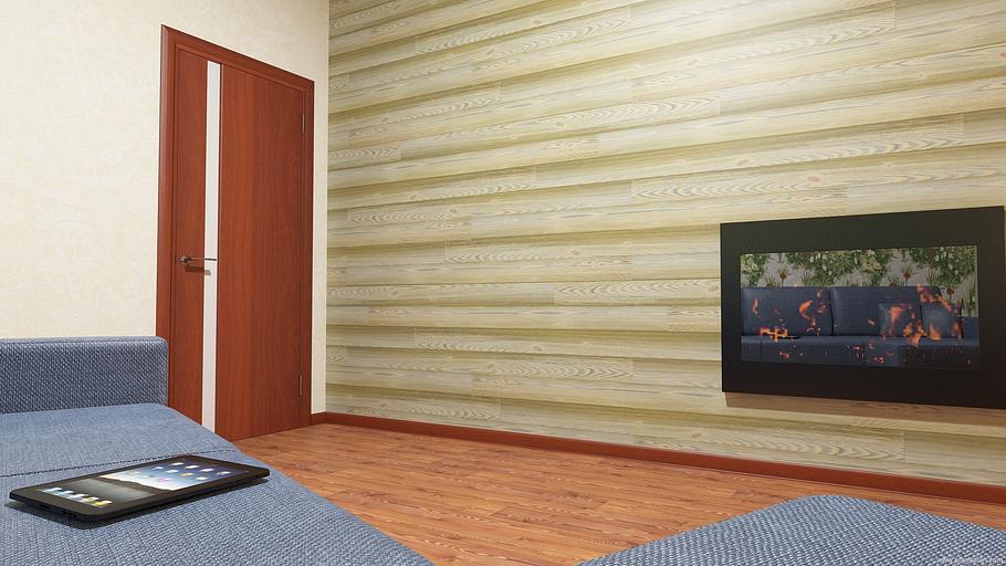 Летиция, деревянные панели для стен Санти, рустик, масло 2 цв., лиственница фото 1