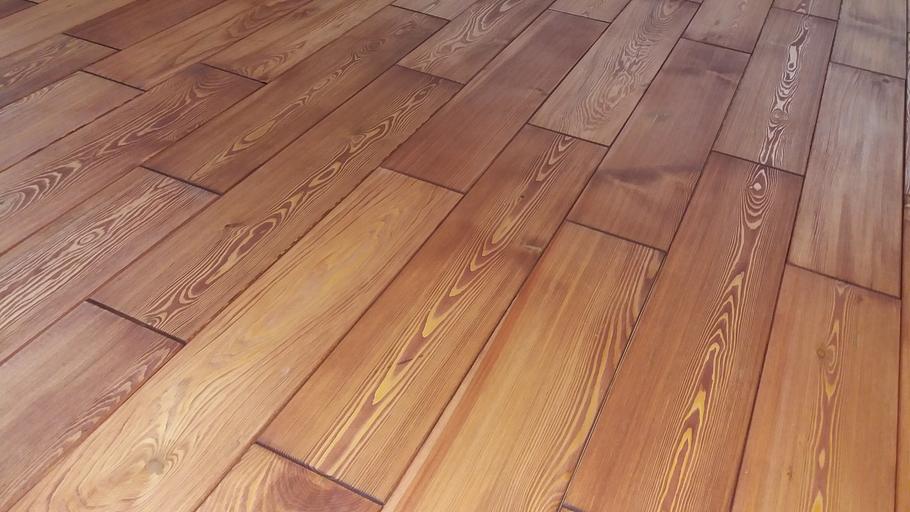 Махогани, массивная доска, лиственница, 15 мм, натур, масло, 1.97 м2 фото 1