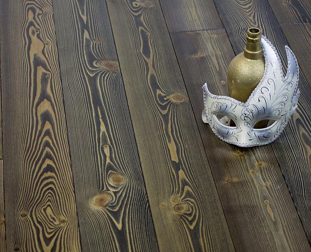 Табако, массивная доска, лиственница, 15 мм, селект, УФ-лак, 1.97 м2 фото 1