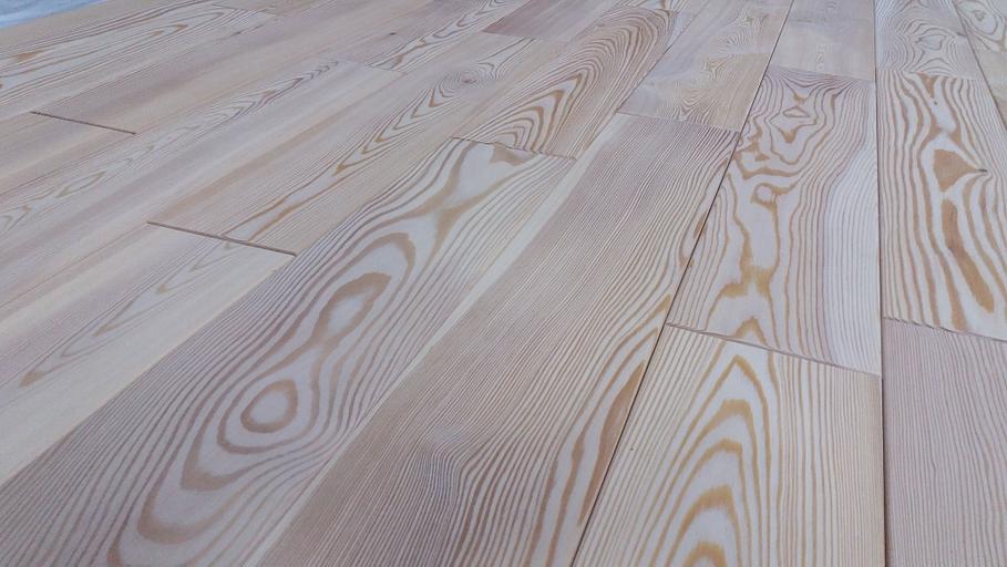 Доска массивная без покрытия, лиственница, рустик, 15 мм, 1.97 м2 фото 1