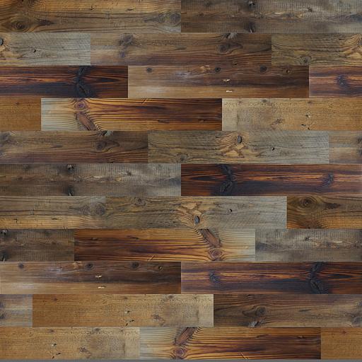 Тонкие панели из амбарной доски Ambarno Plate Old, 4-6 мм, серо-коричневый, на клей фото 1