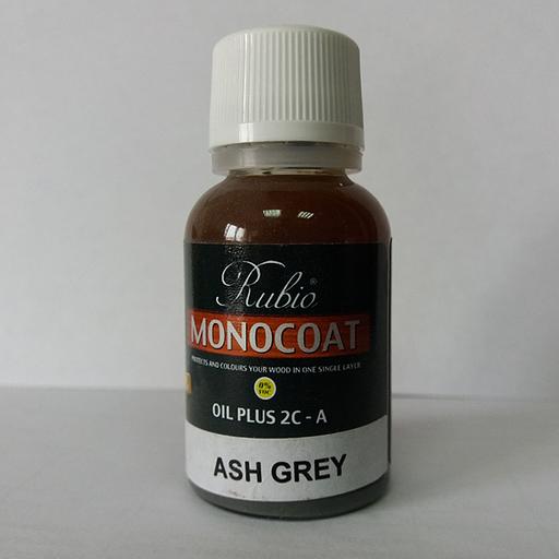 Масло Rubio Monocoat Oil Plus 2C component A, Ash Grey, 20 ml фото 1