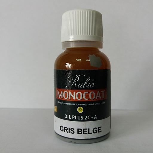 Масло Rubio Monocoat Oil Plus 2C component A, Gris Belge, 20 ml фото 1