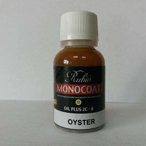Масло Rubio Monocoat Oil Plus 2C component A, Oyster, 20 ml фото 1