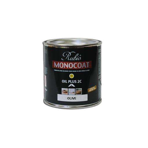 Масло Rubio Monocoat Oil Plus 2C component A, Olive, 275 ml фото 1