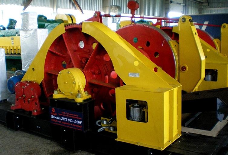 Лебедки проходческие ЛПЭ-50-1000 фото 3