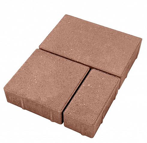 Брусчатка «Новый город» 6 см цветной (на сером цементе), Опт фото 1