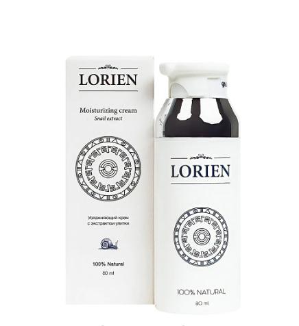 Крем увлажняющий с экстрактом улитки Lorien 80 мл ОПТ фото 1