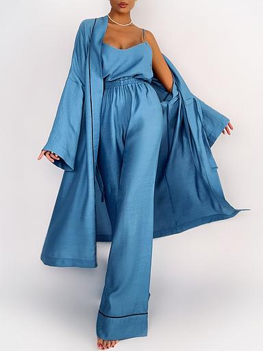 Женский комплект тройка «Голубая», Опт фото 5