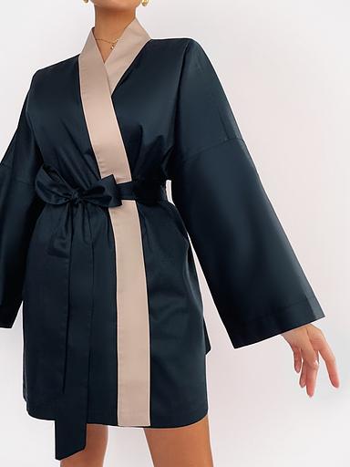 Халат кимоно женский из хлопка «Софи», Опт фото 2