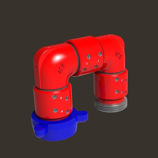 Колено шарнирное КШ-110.00.000-02А фото 1