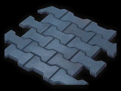 Брусчатка «Катушка» 225х135х40 мм, Опт фото 1