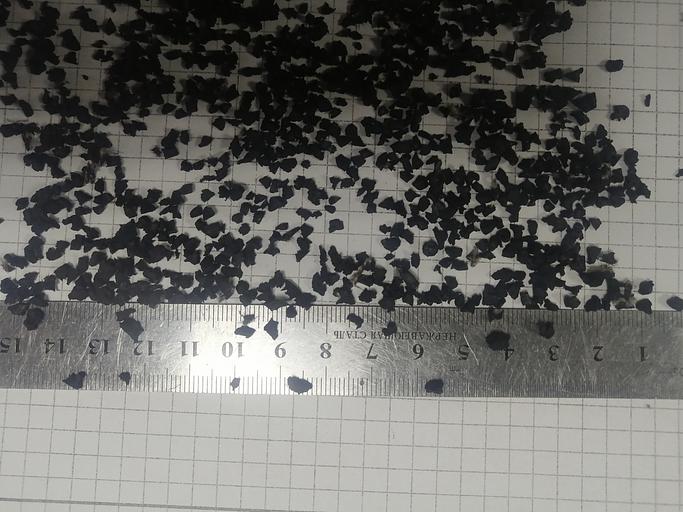 Крошка резиновая 1-2 мм и 2-4 мм, Опт фото 2