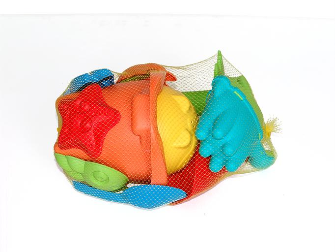 Набор песочный №1 размер Normal (красное ведро) ОПТ фото 2