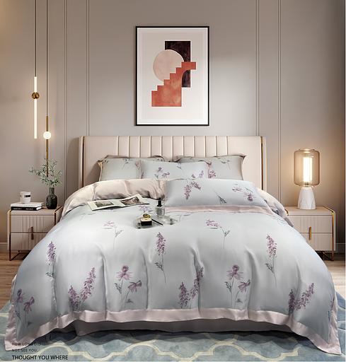 Комплект постельного белья 1,5 спальное 100 % тенсель ОПТ фото 3