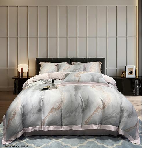 Комплект постельного белья 1,5 спальное 100 % тенсель ОПТ фото 4