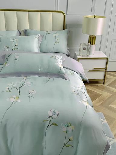 Комплект постельного белья 1,5 спальное 100 % тенсель ОПТ фото 7