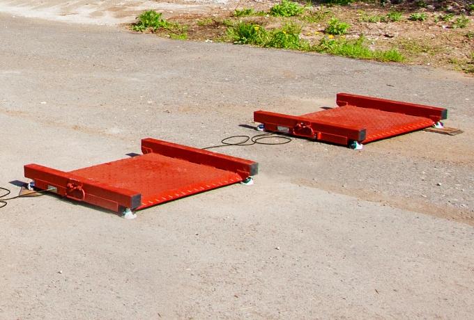 Весы автомобильные подкладные МВСК-П-20-К (0,55х0,75х2шт.) фото 4