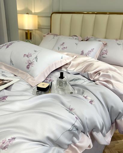 Комплект постельного белья Евро King 100 % тенсель ОПТ фото 5